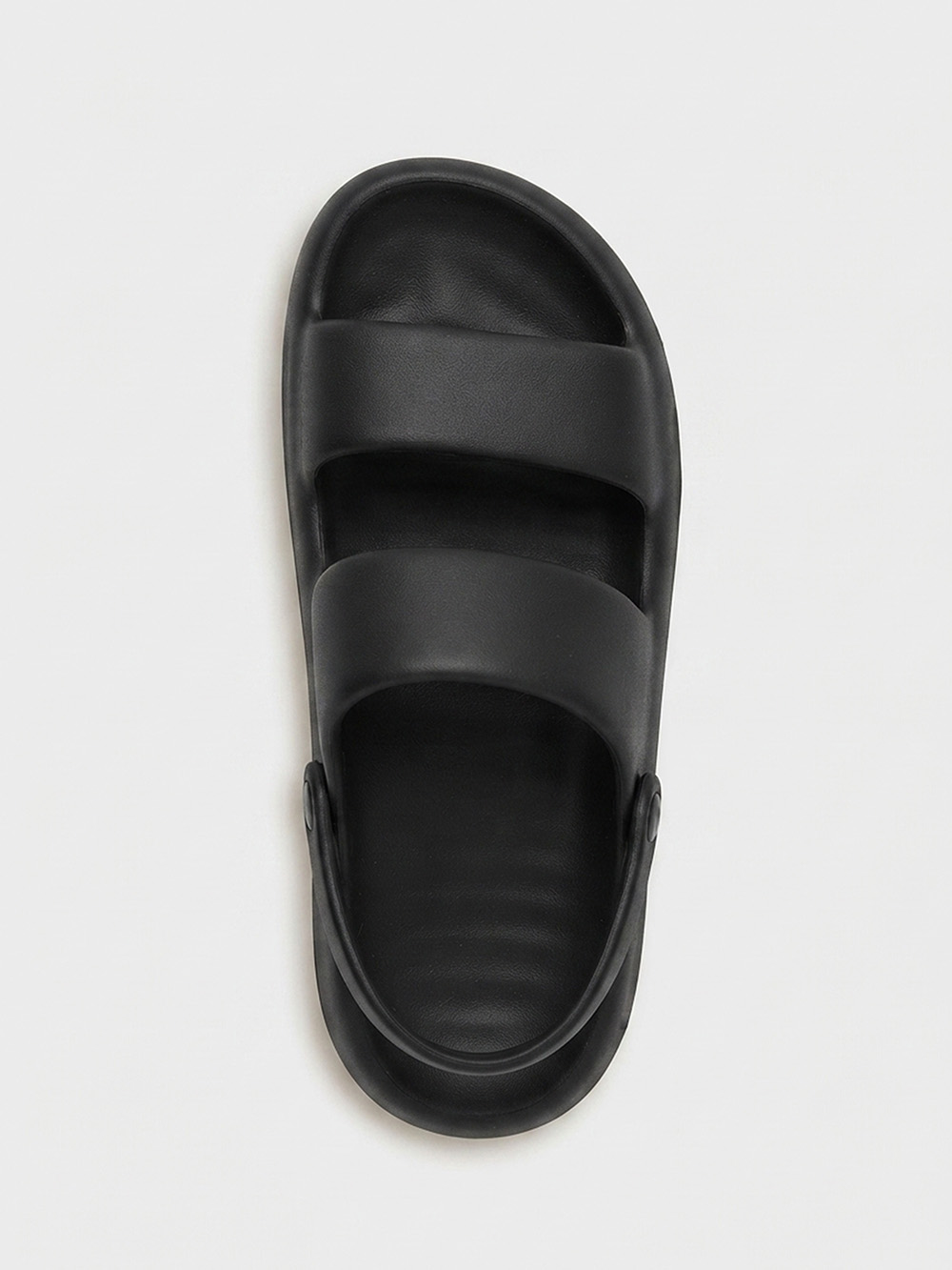 Strut Anti Slip Eva Casual Sandals Black - DSS201B